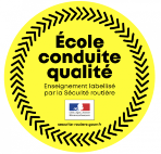 Logo École conduite qualité